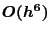 $O(h^{6})$