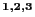 $^{1,2,3}$