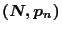 $(N,p_{n})$