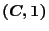 $(C,1)$