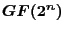 $ GF(2^n) $