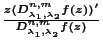 $\frac{z(D^{n,m}_{\lambda_1,\lambda_2}f(z))'}{D^{n,m}_{\lambda_1,\lambda_2}f(z)}$