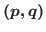 $(p,q)$