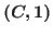 $(C,1)$