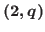 $(2,q)$