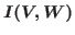 $I(V,W)$