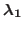$\lambda_1$