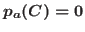 $p_a(C)=0$