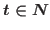 $t\in \mathbb {N}$