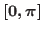 $[0,\pi]$