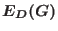 $E_D(G)$