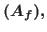 $(A_f),$