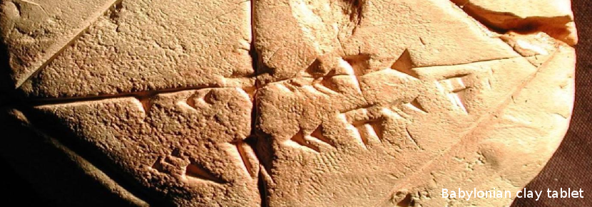 Babylonian clay tablet