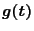 $g(t)$